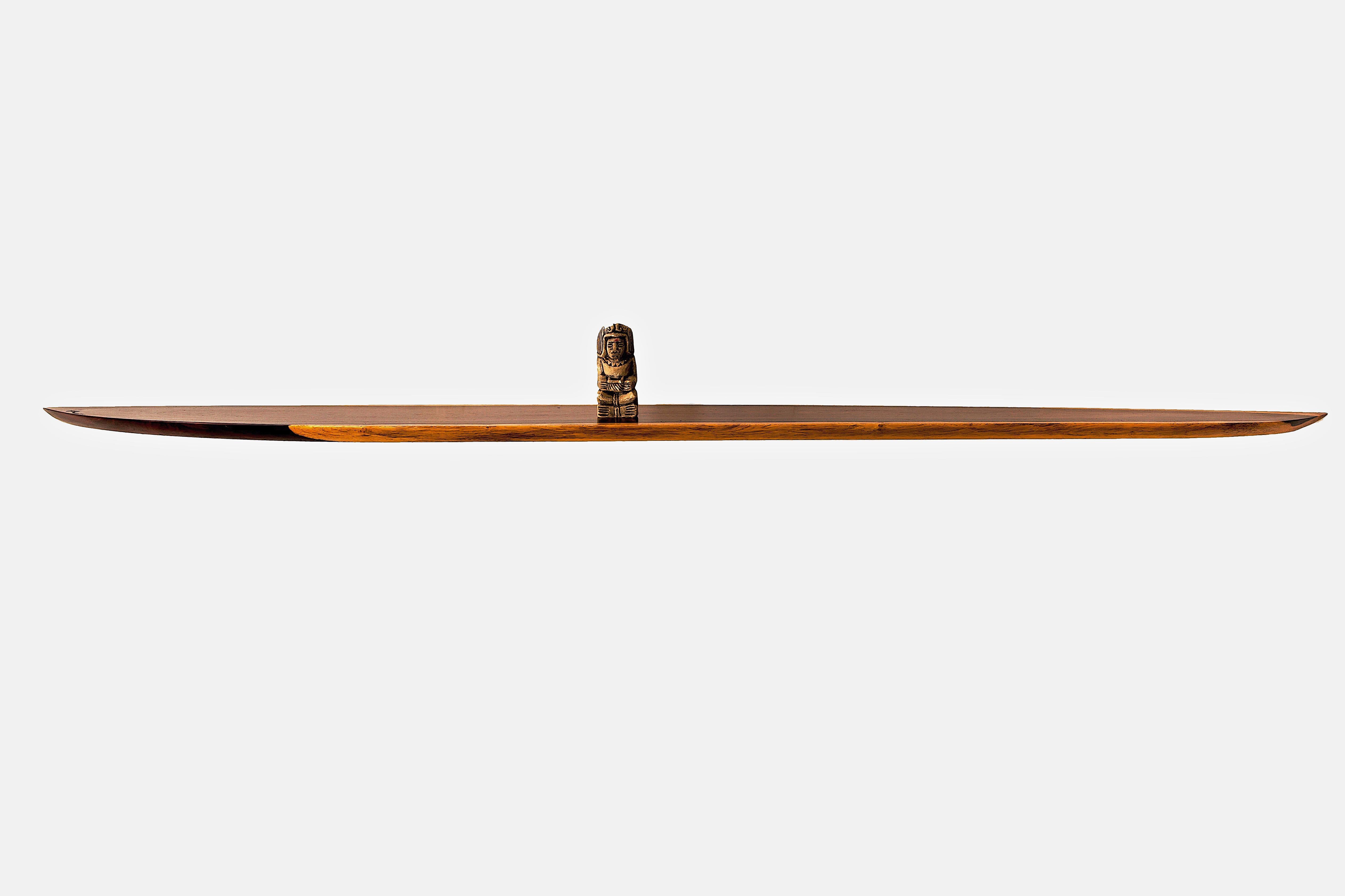 Contemporary W0049 Wall Hanging Shelf in Cocobolo Wood by Jörg Pietschmann For Sale