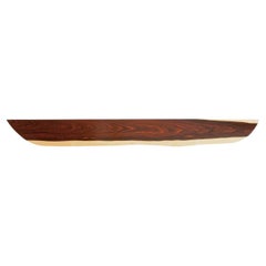 W0049 Wall Hanging Shelf in Cocobolo Wood by Jörg Pietschmann