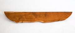 W0118 Wall Hanging Shelf in Mulberry Wood by Jörg Pietschmann