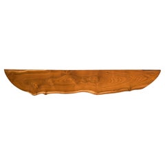 W0118 Wall Hanging Shelf in Mulberry Wood by Jörg Pietschmann