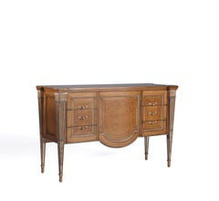 W048/CH Chest of Drawers Inlaid in Citronnier and Myrtle Briarwood by Zanaboni