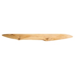 W1013 Wall Hanging Shelf in Wych Elm Wood by Jörg Pietschmann
