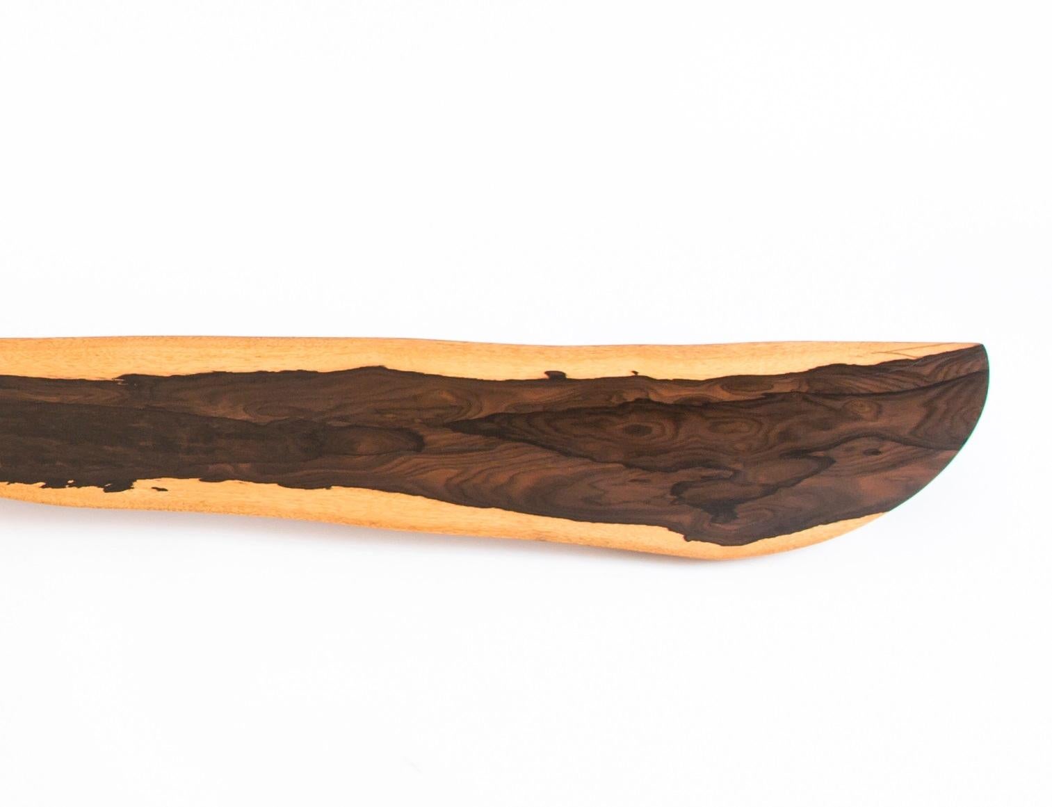 Other W1062 Wall Hanging Shelf in Ziricote Wood by Jörg Pietschmann For Sale