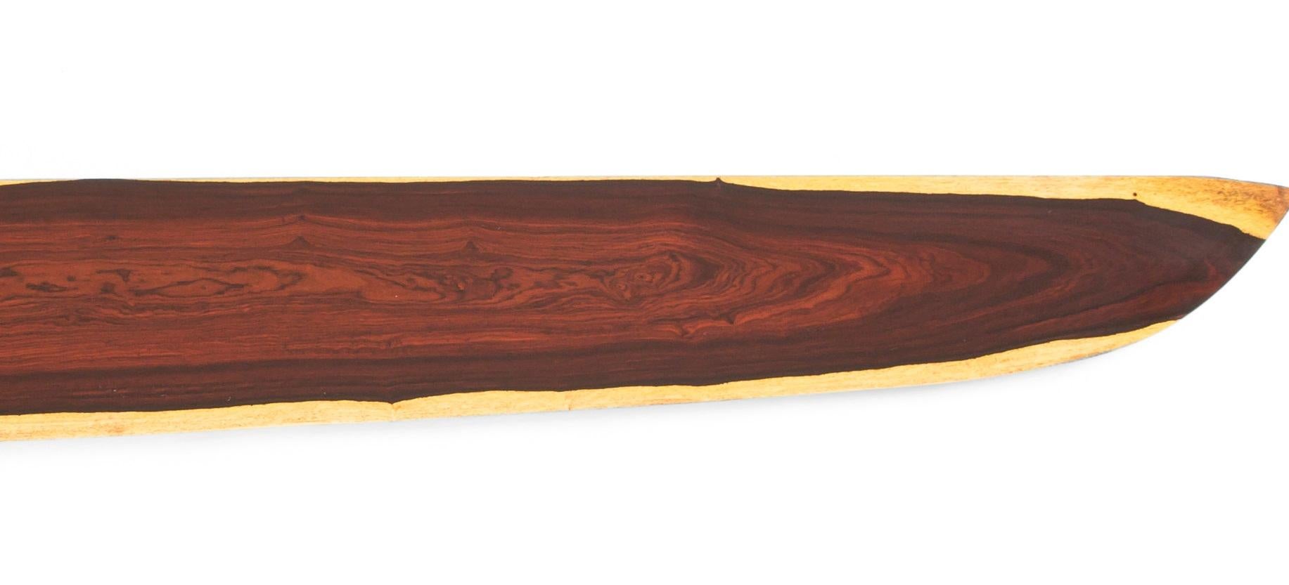 German W1070 Wall Hanging Shelf in Cocobolo Wood by Jörg Pietschmann For Sale
