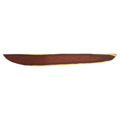 W1070 Wall Hanging Shelf in Cocobolo Wood by Jörg Pietschmann
