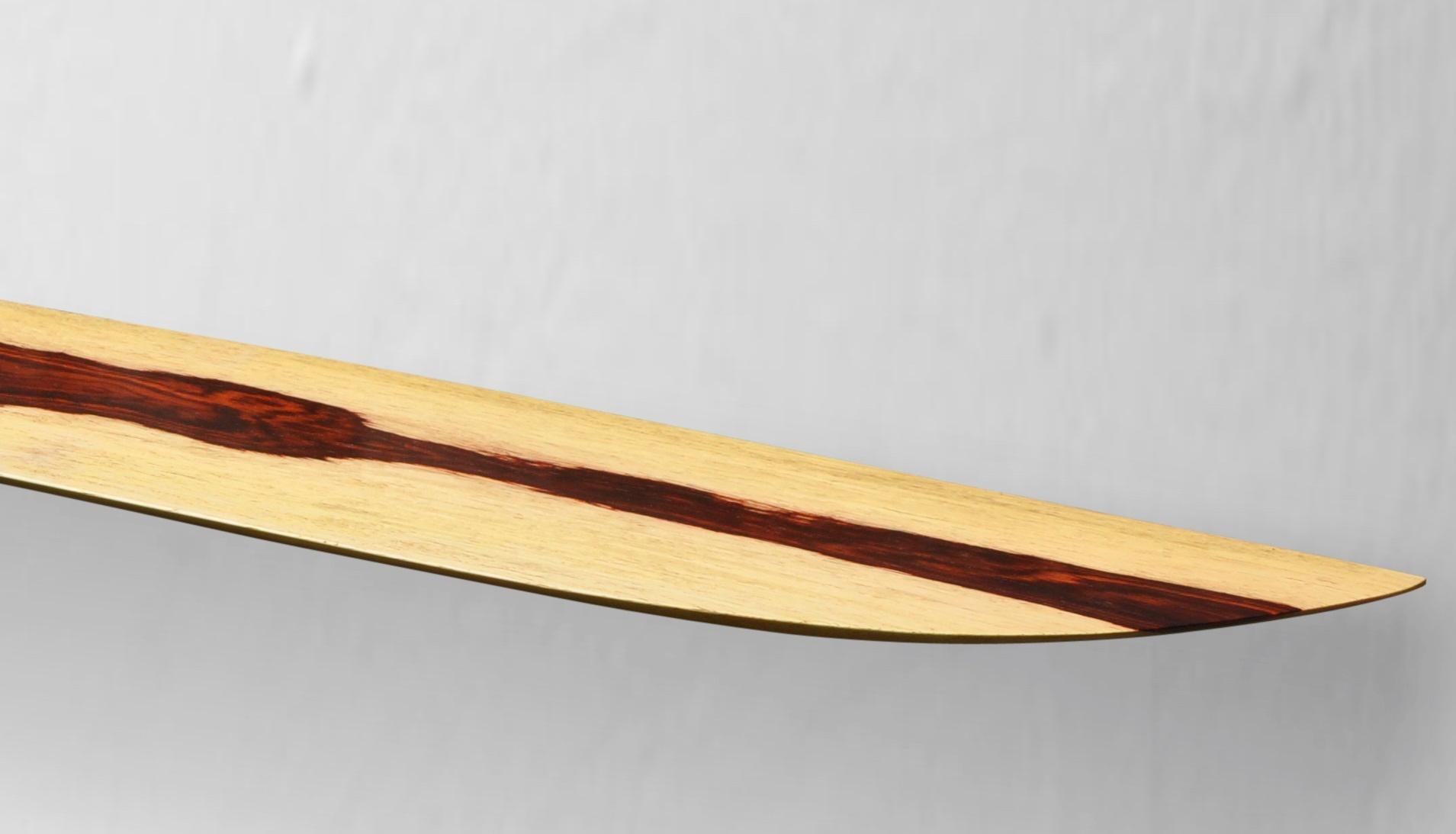 W1121 Wandregal zum Aufhängen aus Cocobolo-Holz von Jörg Pietschmann (Deutsch) im Angebot