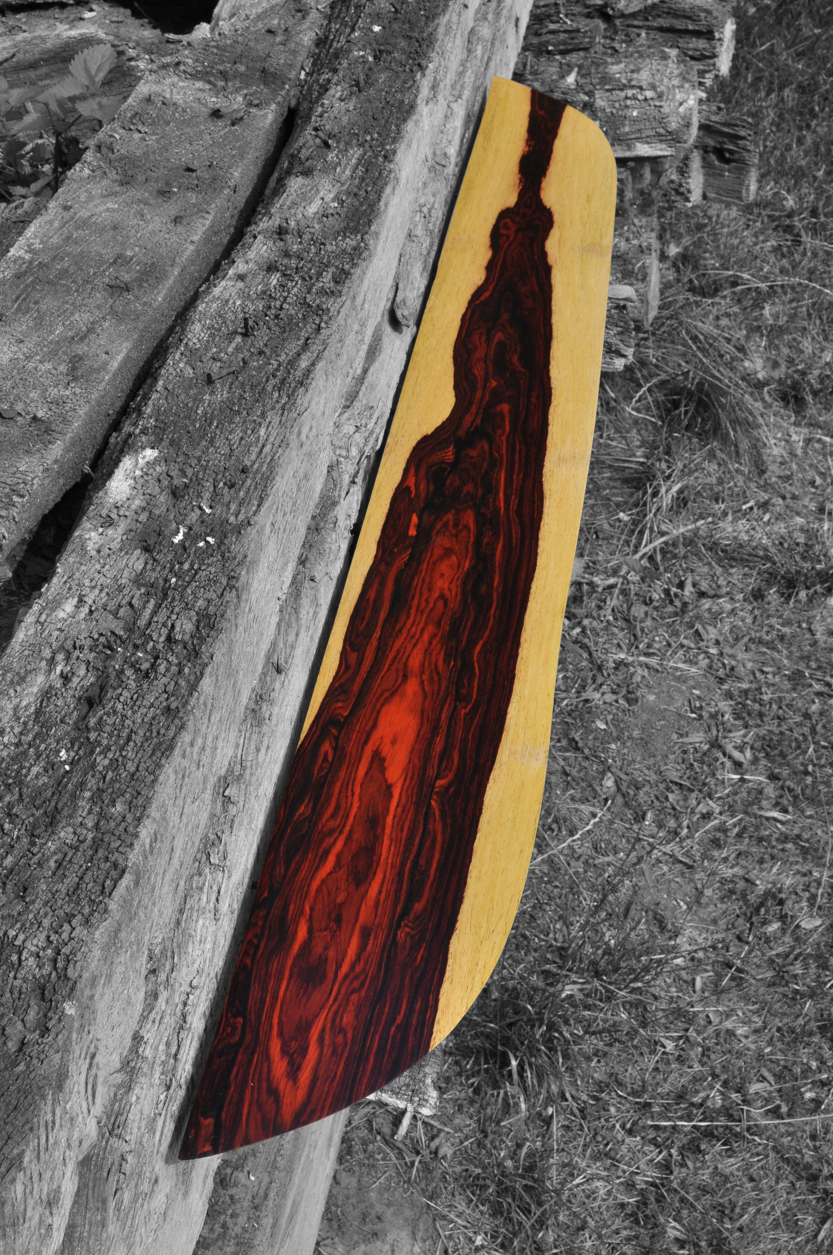 W1121 Wandregal zum Aufhängen aus Cocobolo-Holz von Jörg Pietschmann im Zustand „Hervorragend“ im Angebot in Geneve, CH