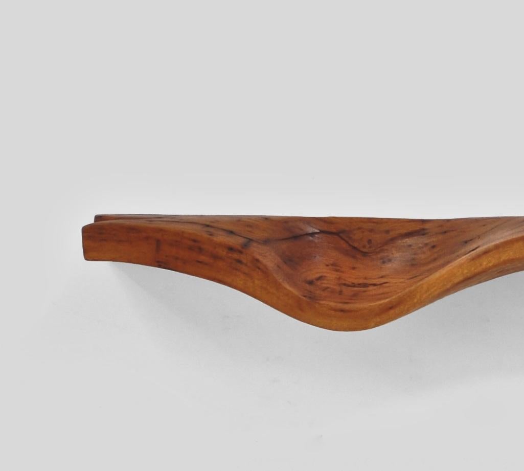 Altro W1214 Wall Hanging Shelf in Natural Oak Wood by Jörg Pietschmann in vendita