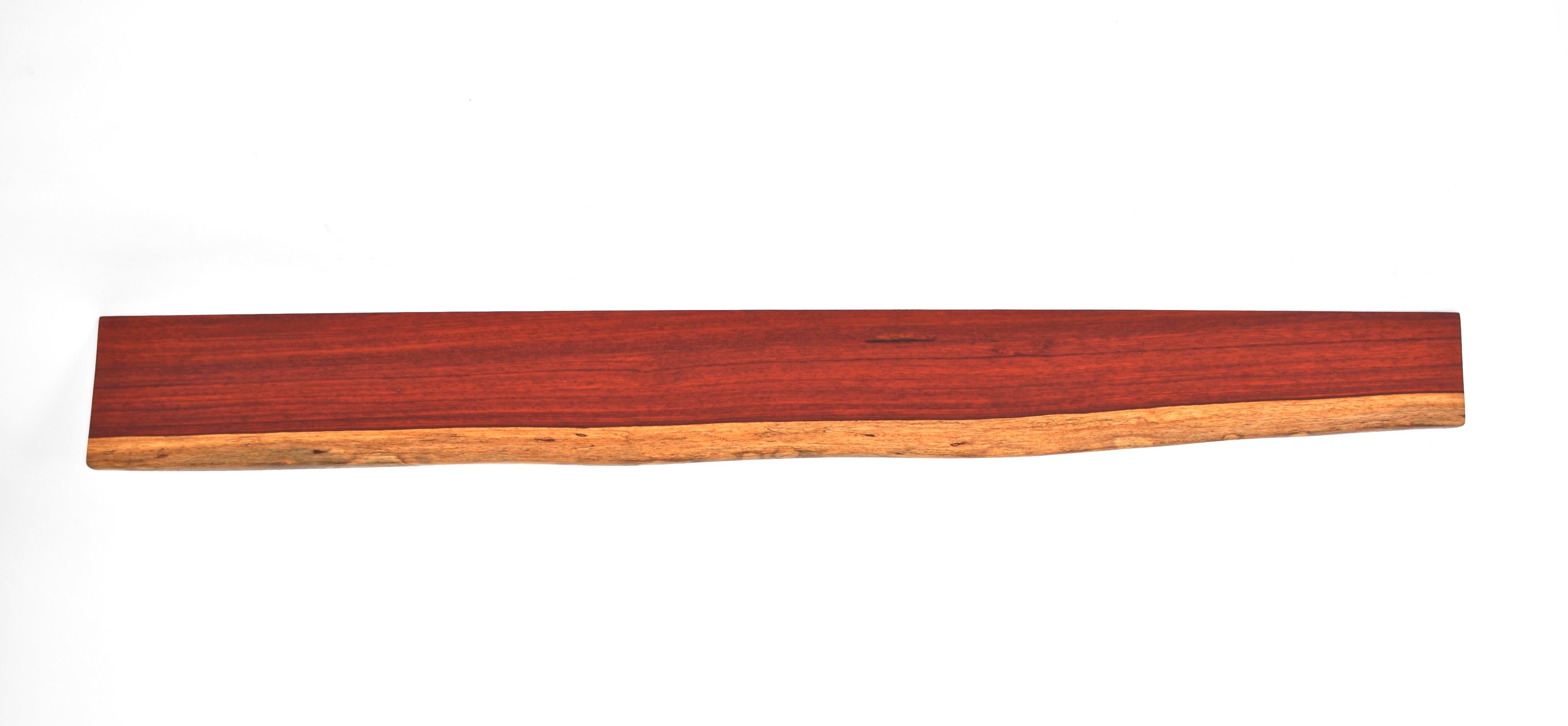 W1244 Estantería colgante de madera de Padouk de Jörg Pietschmann Otro en venta