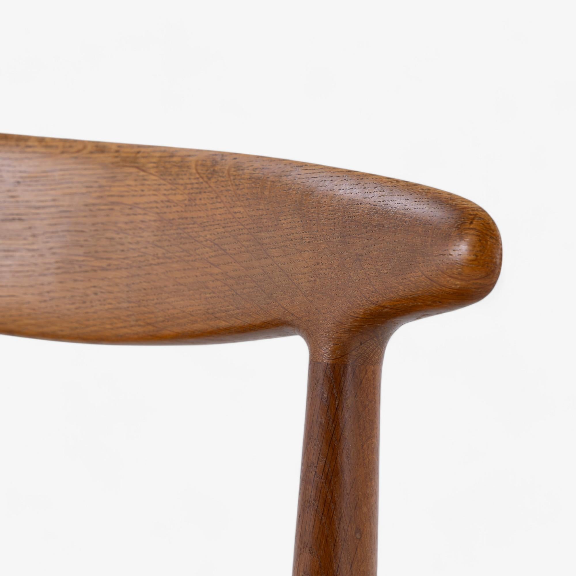 W2 - Sedia da pranzo di Hans J. Wegner In condizioni discrete in vendita a Copenhagen, DK