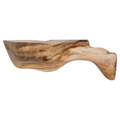 W2290 Wall Hanging Shelf in Natural Poplar Wood by Jörg Pietschmann