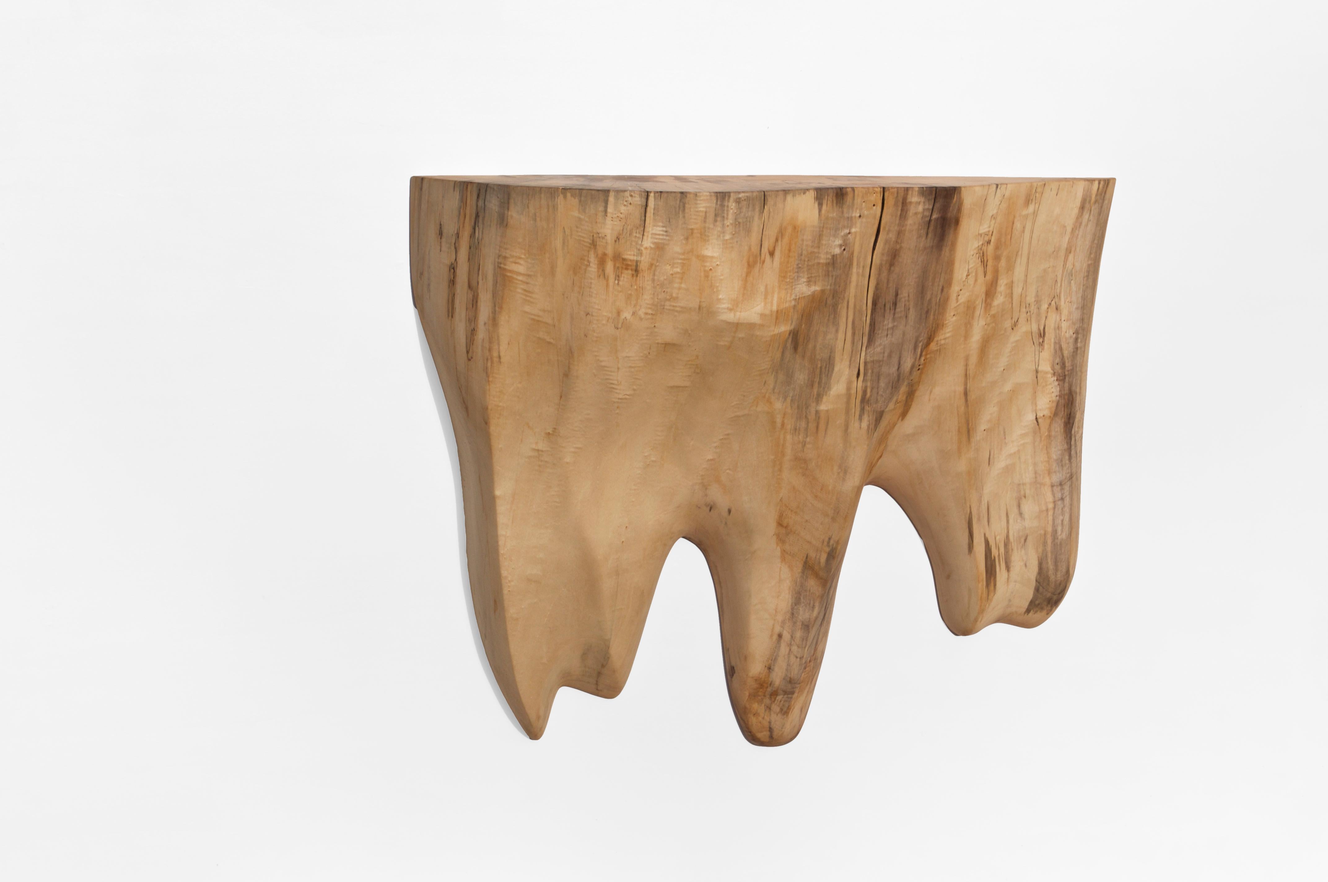 Contemporary W2310 Wall Hanging Shelf in Natural Poplar Wood by Jörg Pietschmann For Sale