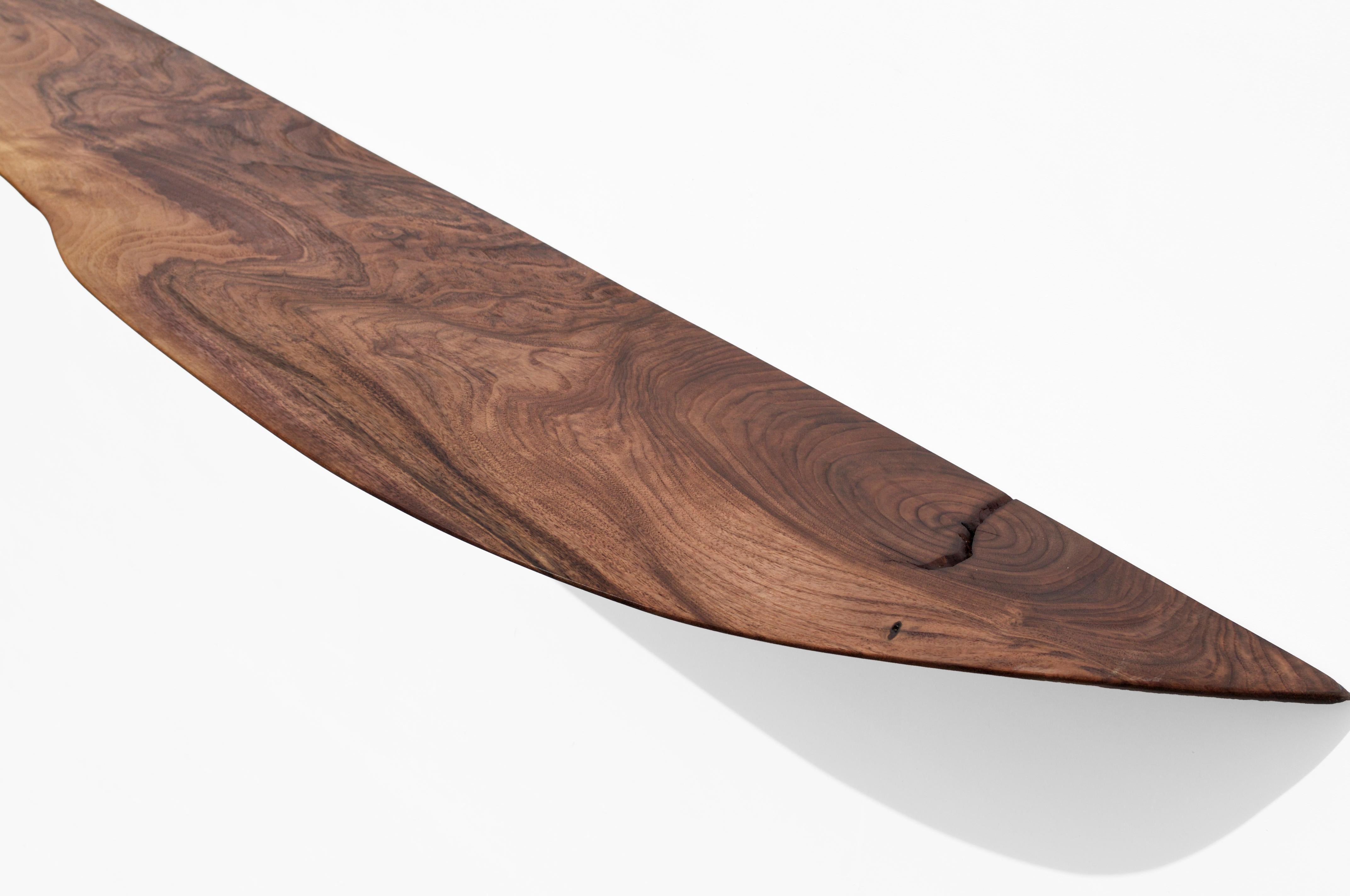 Other W2330 Wall Hanging Shelf in Walnut Wood by Jörg Pietschmann For Sale