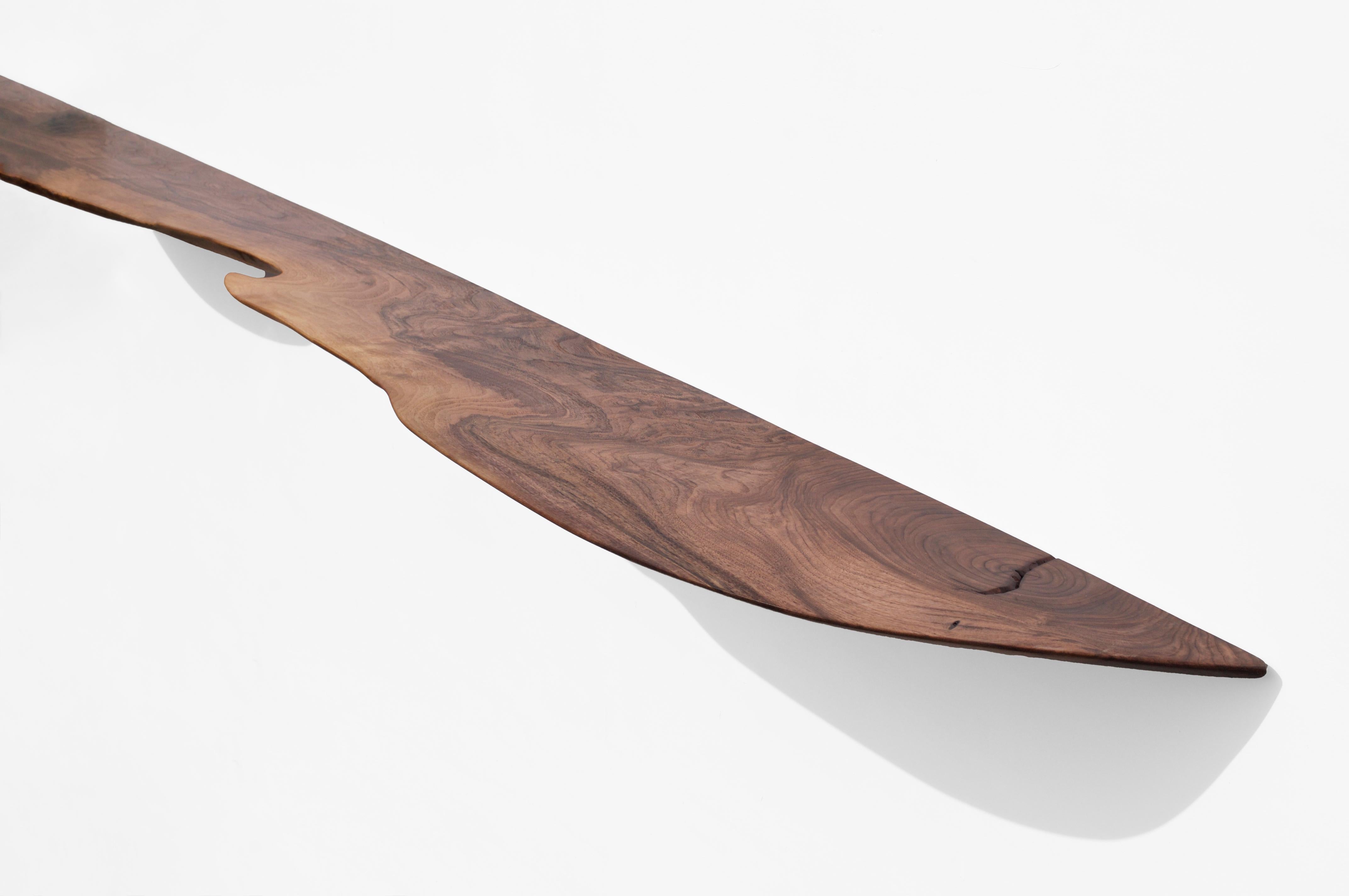 W2330 Wall Hanging Shelf in Walnut Wood by Jörg Pietschmann In Excellent Condition For Sale In Geneve, CH