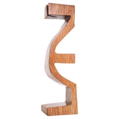 W2355 Libreria decorativa verticale in Wood Oak di Jörg Pietschmann