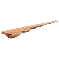 W2360 Wall Hanging Shelf in Yew Wood by Jörg Pietschmann