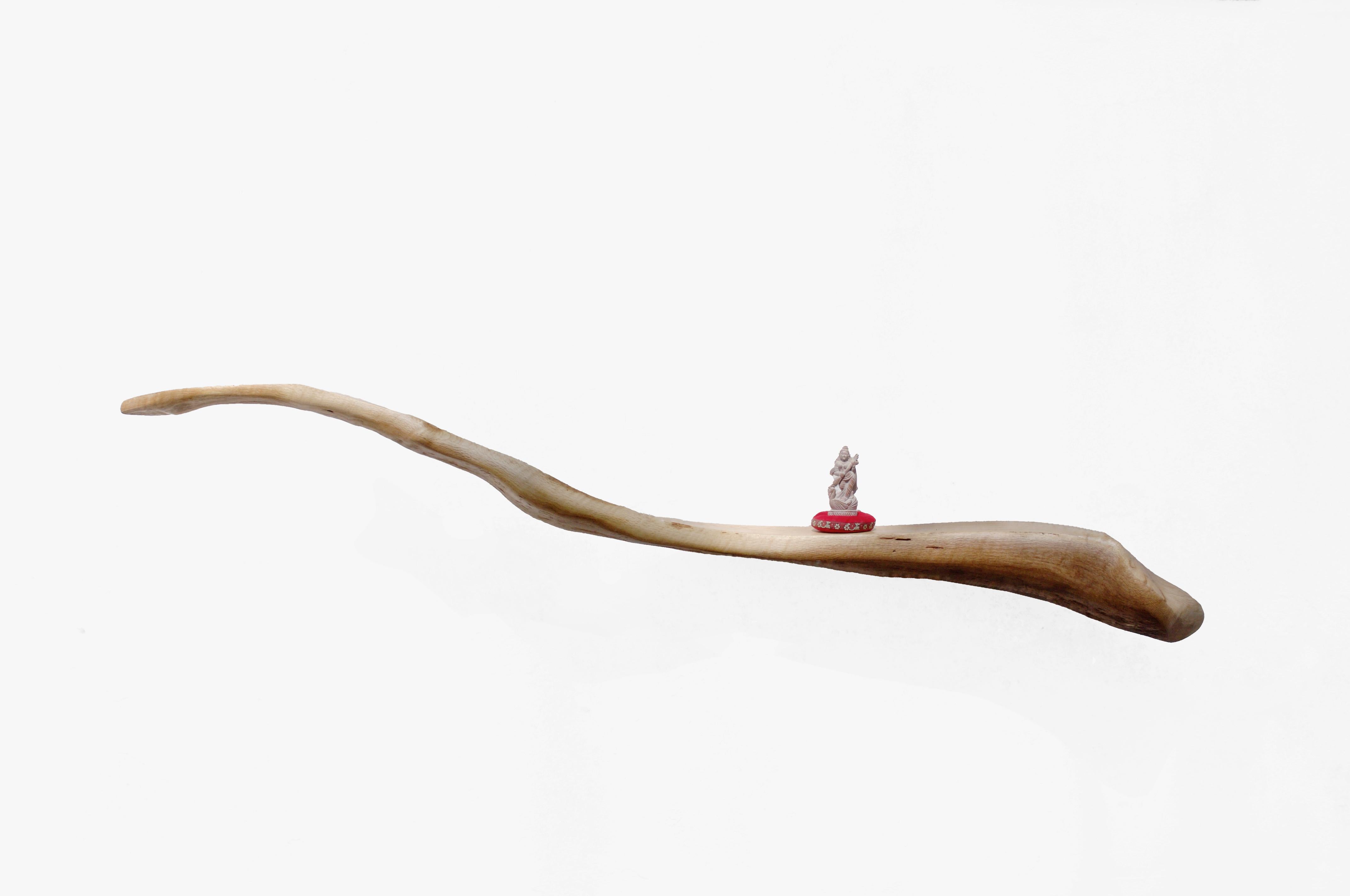 German W2373 Wall Hanging Shelf in Oak Wood by Jörg Pietschmann For Sale