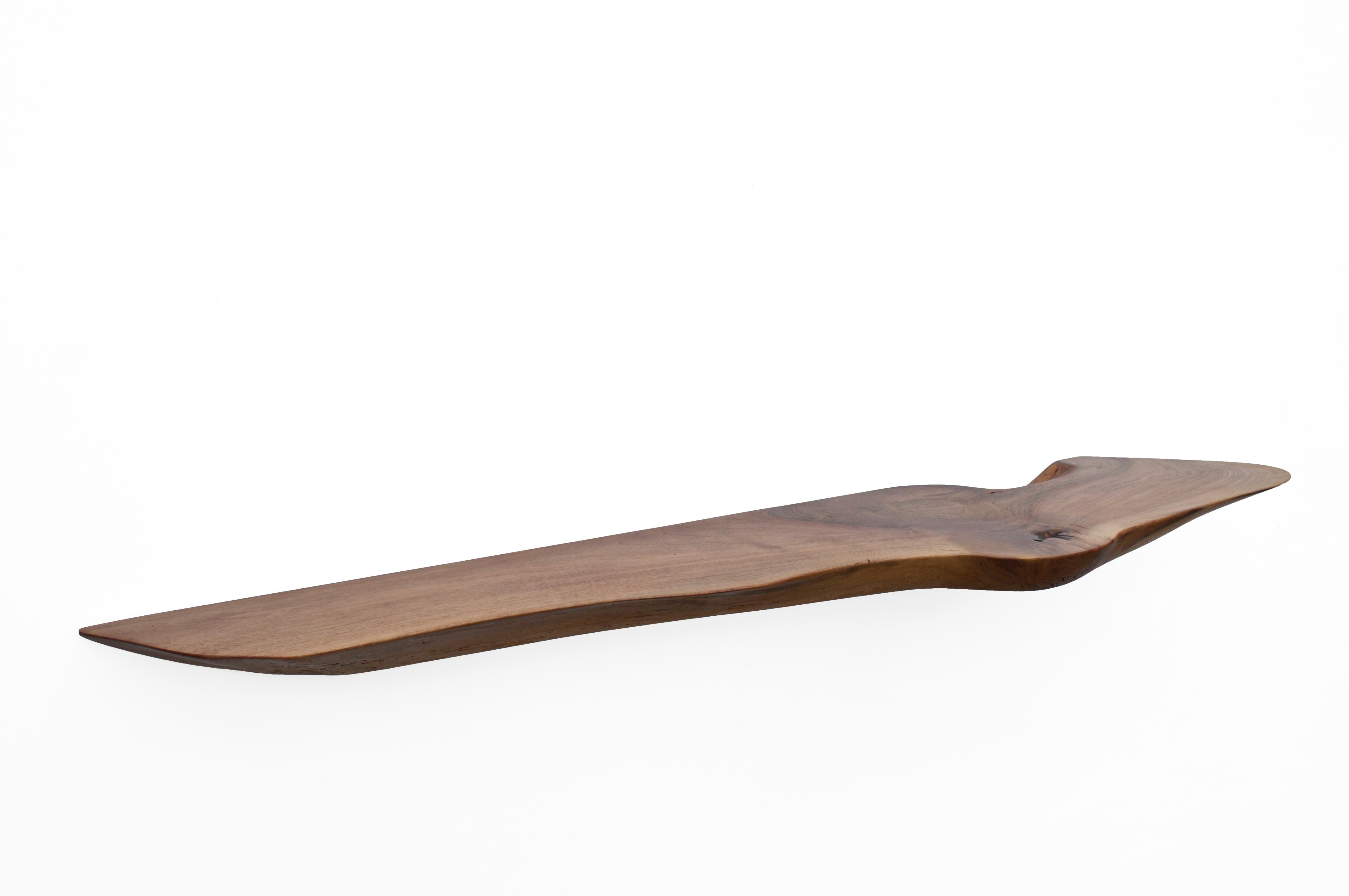 W2393 Estantería colgante de pared en madera de nogal by Jörg Pietschmann Otro en venta