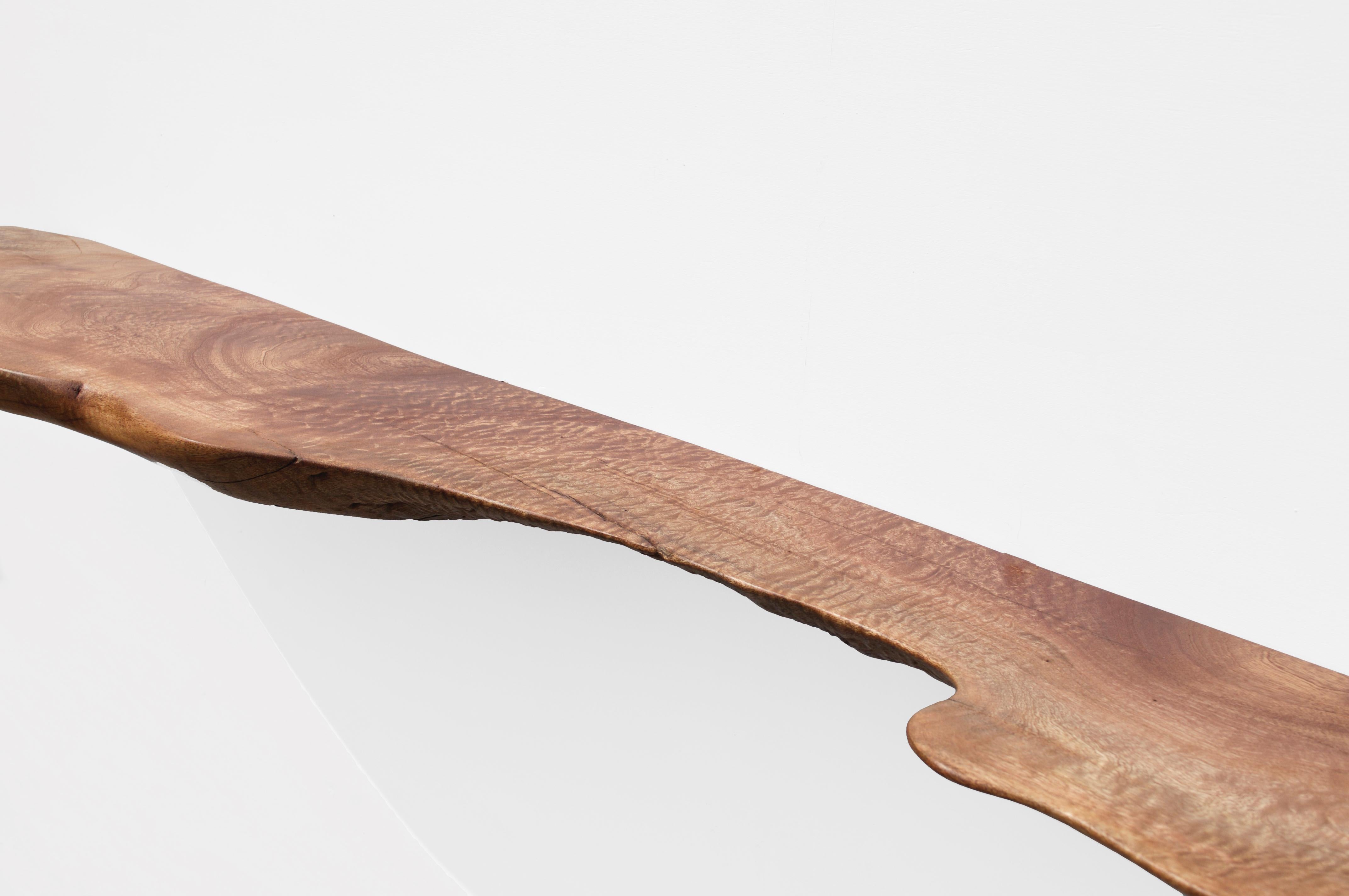 Post-Modern W2403 Wall Hanging Shelf in Teak Wood by Jörg Pietschmann For Sale