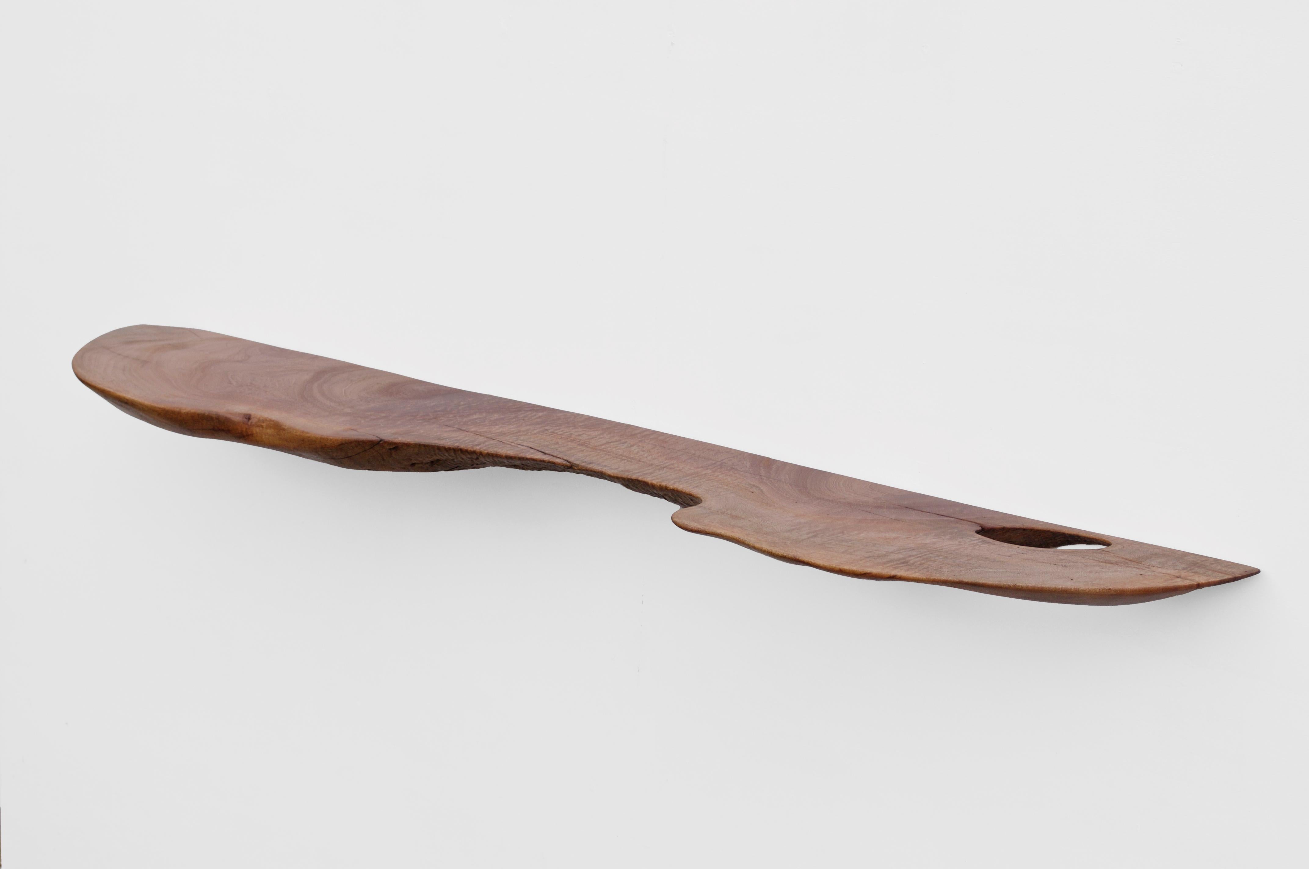 W2403 Wall Hanging Shelf in Teak Wood by Jörg Pietschmann In Excellent Condition For Sale In Geneve, CH
