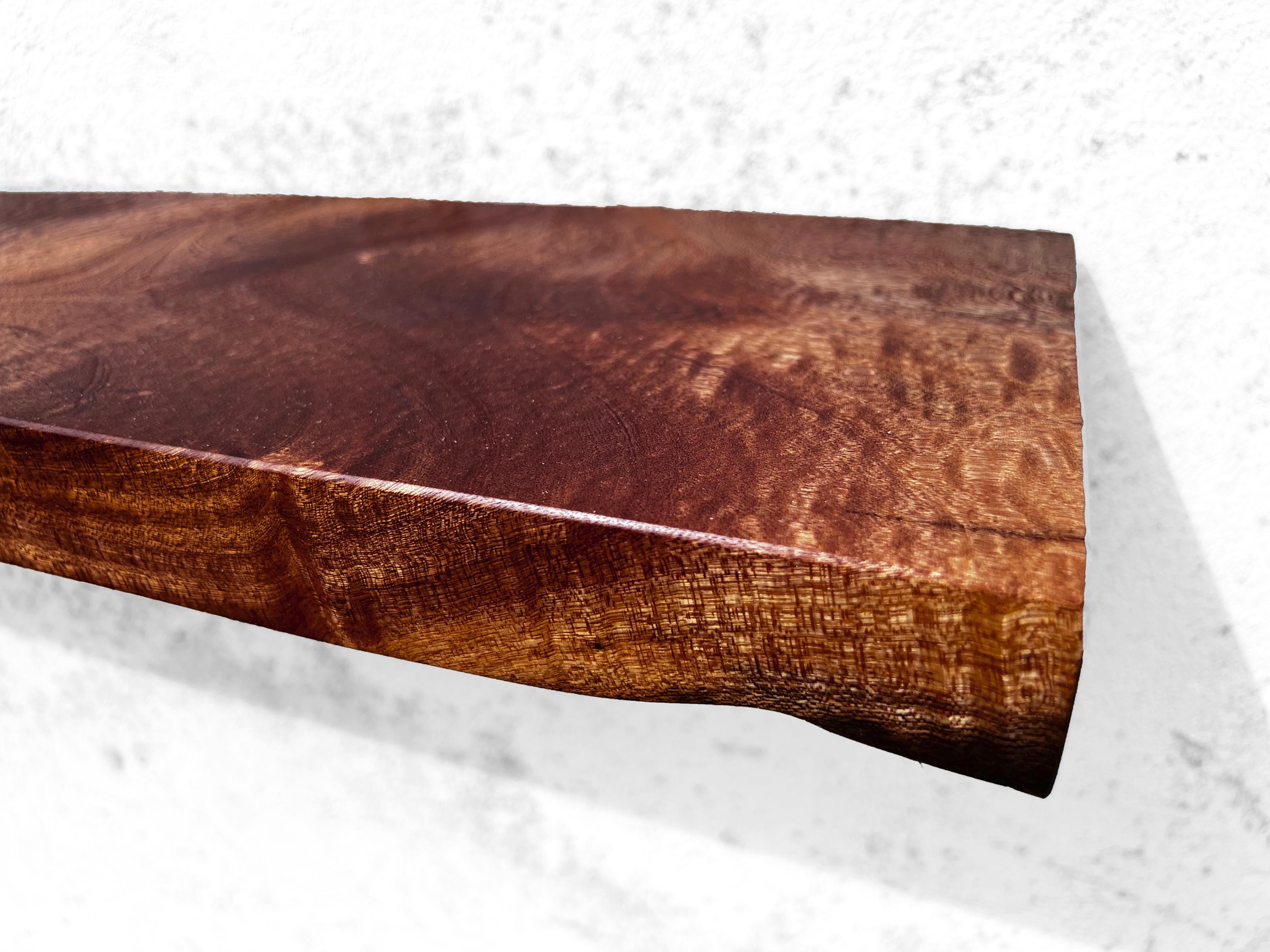 German W2423 Wall Hanging Shelf in Teak Wood by Jörg Pietschmann For Sale