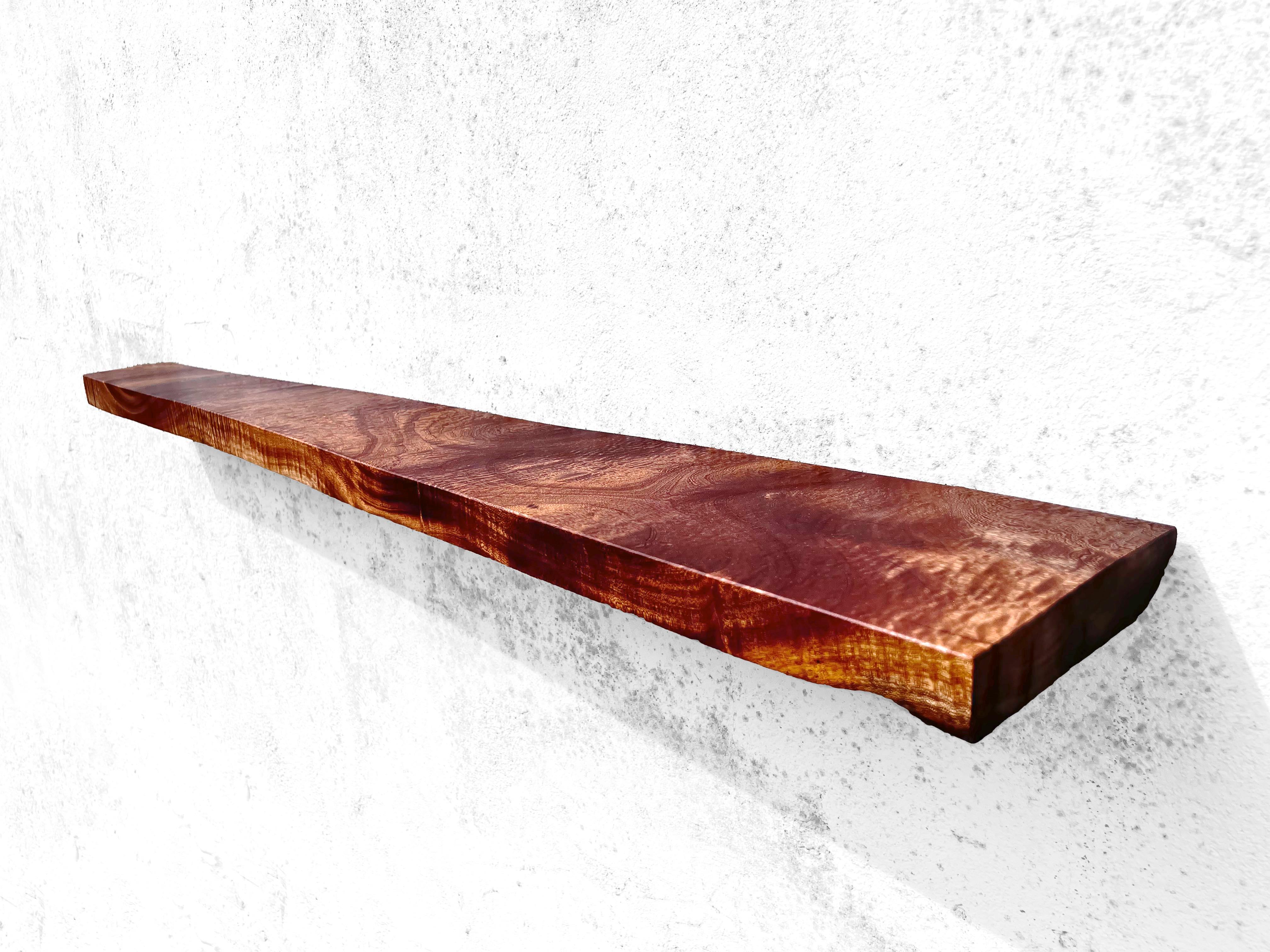 Other W2423 Wall Hanging Shelf in Teak Wood by Jörg Pietschmann For Sale