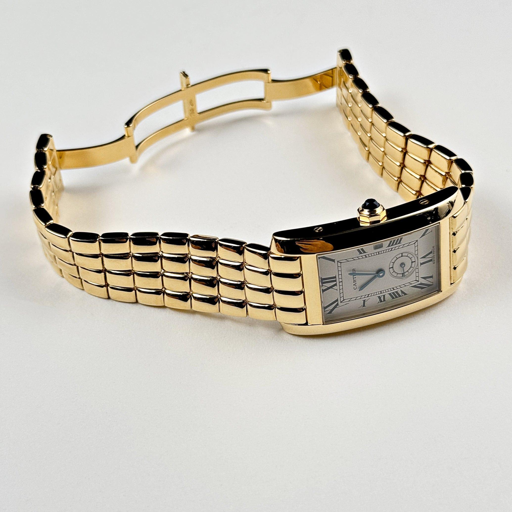 W26001C9 (Pre Naked) 'Tank Américaine' YG Ivory Dial 1