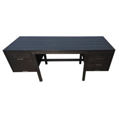W80 Pecs Black Desk designed by Marcel Breuer for Simon by Cassina