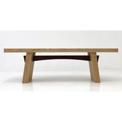 WA 240 Matt Elm And Glossy Oxblood Beam Rectangular Console by Casa Casati