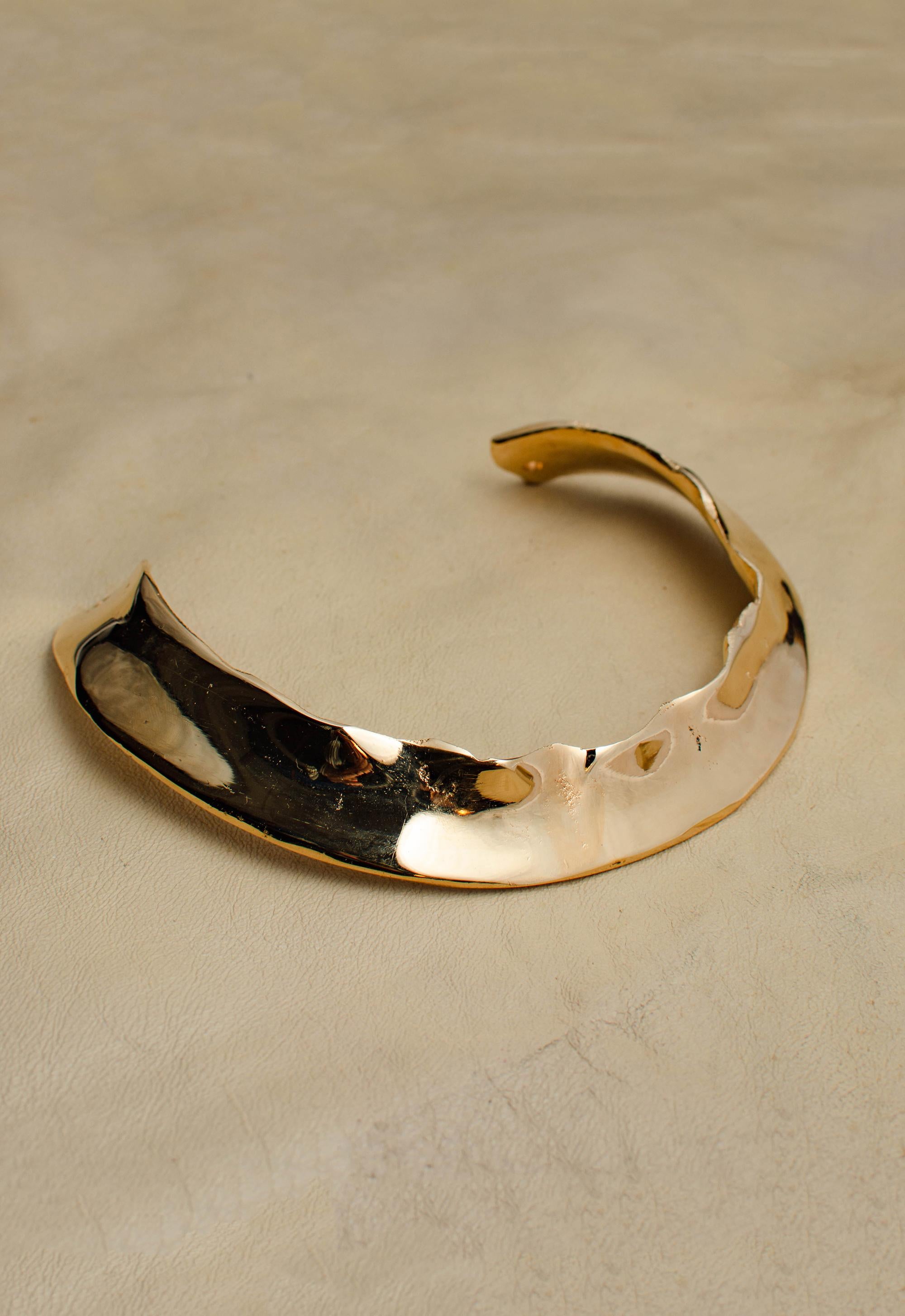 24k gold choker necklace