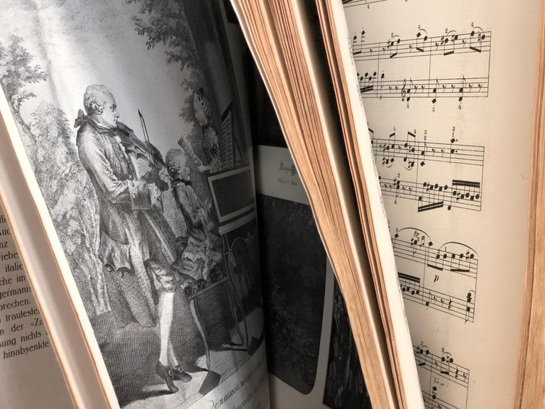 W.A. Mozart Best Piano Works, Classic of the Art of Sound, Vienna, 1922