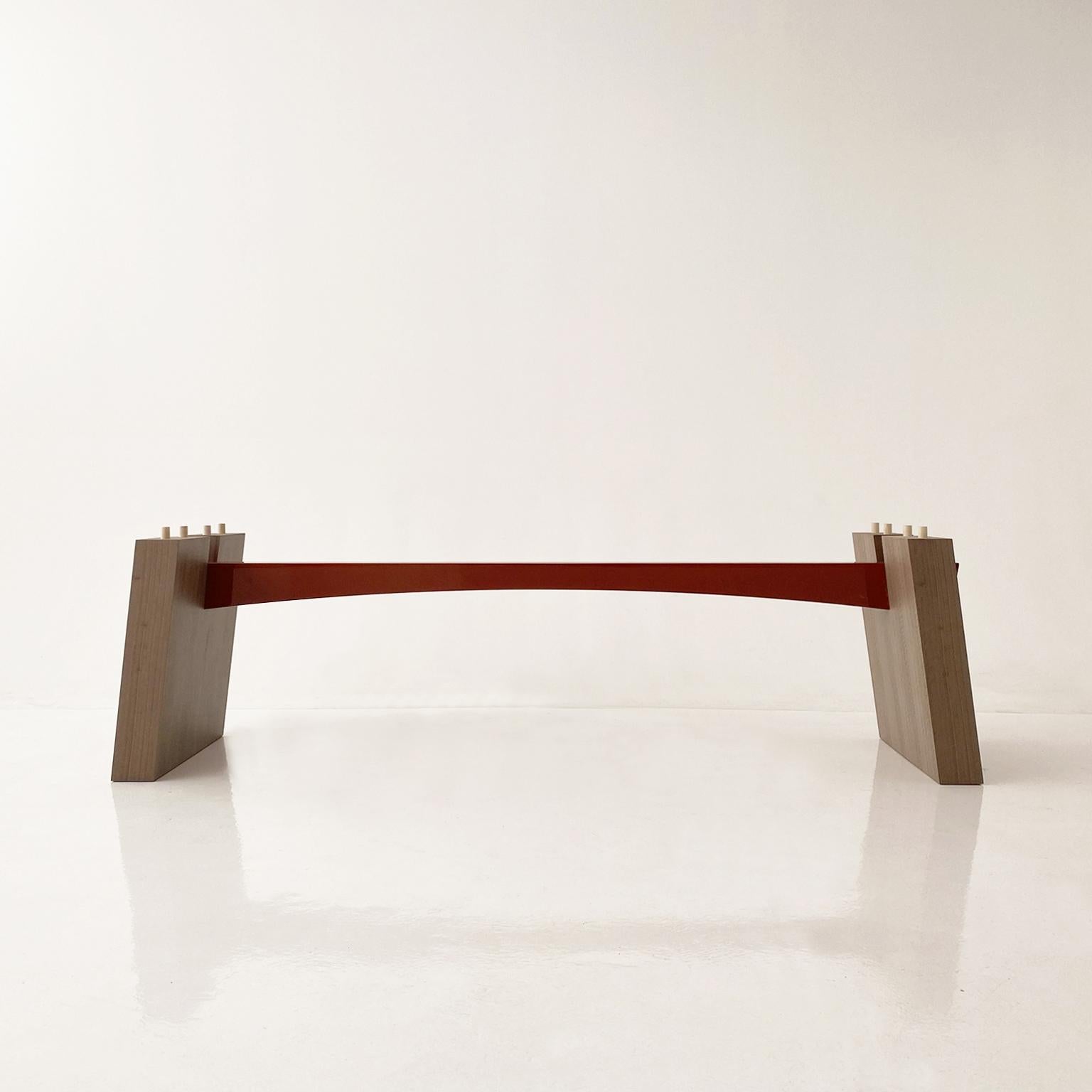 Modern WA, the simple and elegant matt finished dining table For Sale