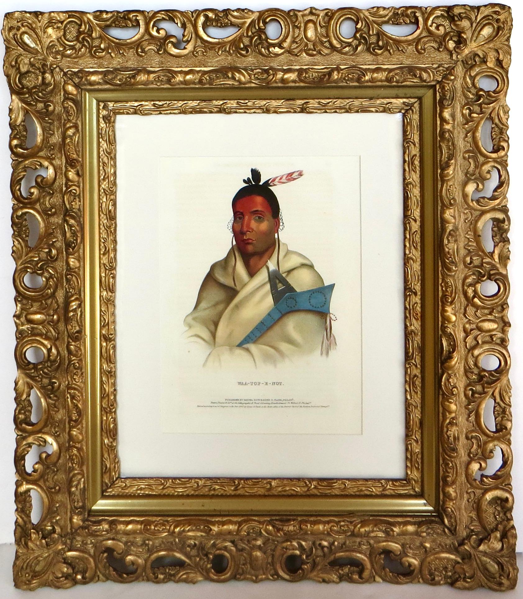 Fabuleuse feuille folio pleine page de McKenny et Hall 