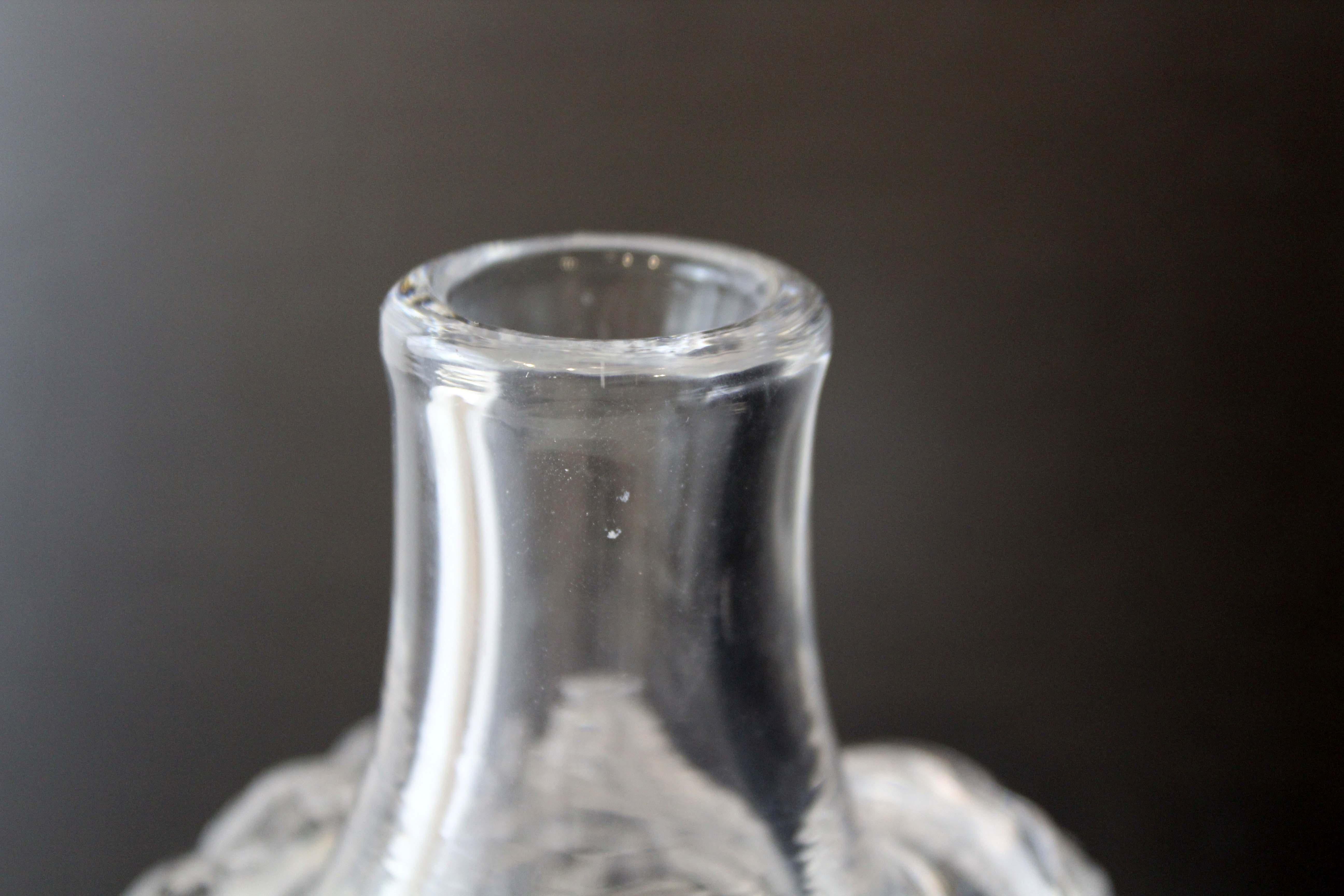 Waarf Rare Kosta Glass Vessel Clear Glass Overlay For Sale 1