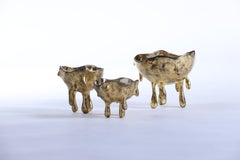 Large Cast Bronze Wabi Bowl by Elan Atelier (preorder)