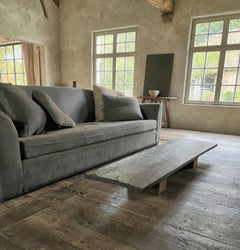 Wabi Organic Coffeetable with long One Slab 19th Century Chestnut Top