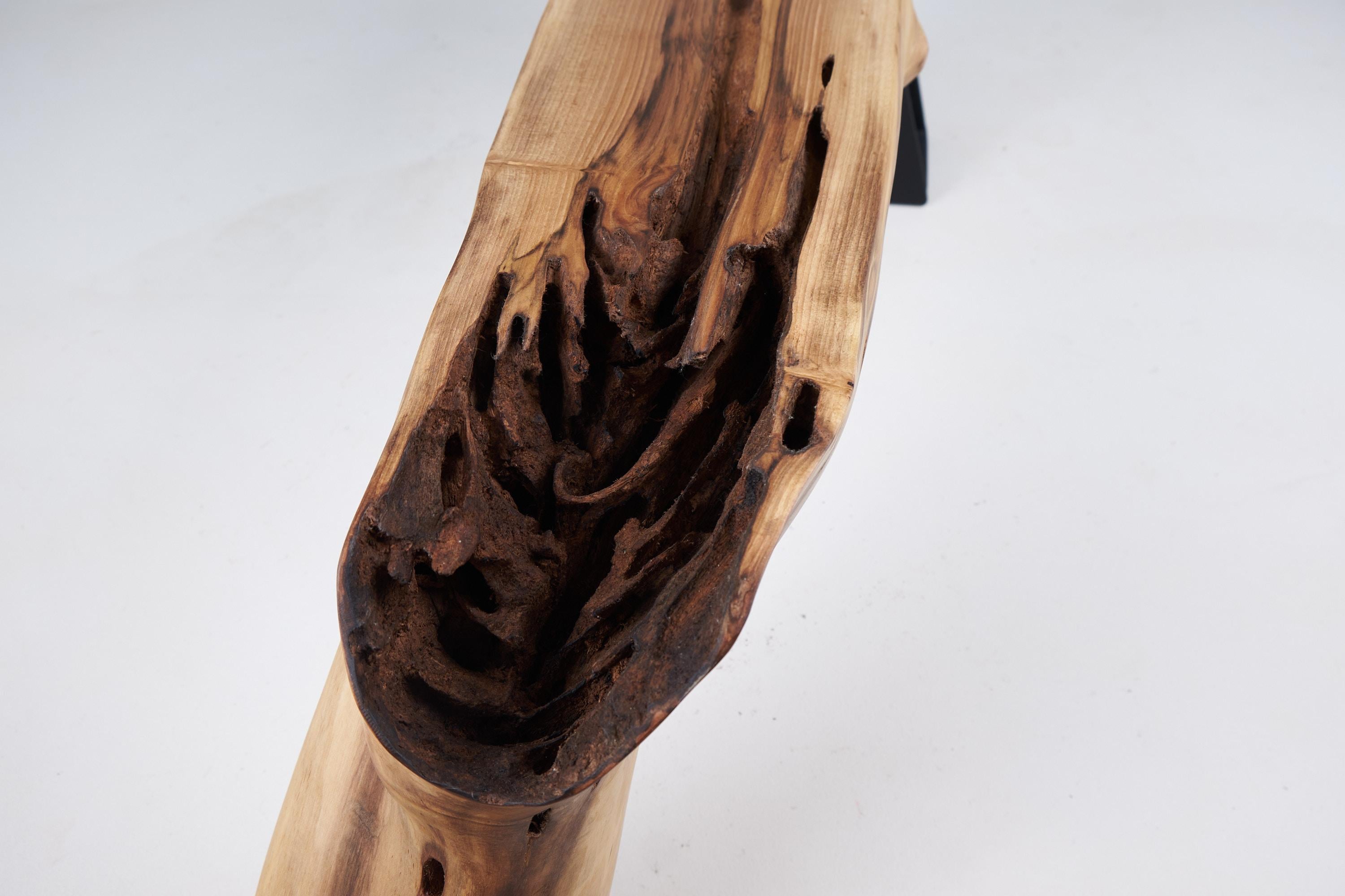 Logniture, Panchina Wabi-Sabi, Brutalista, Noce, Naturale ed Eco Friendly In condizioni Nuovo in vendita a Stara Gradiška, HR