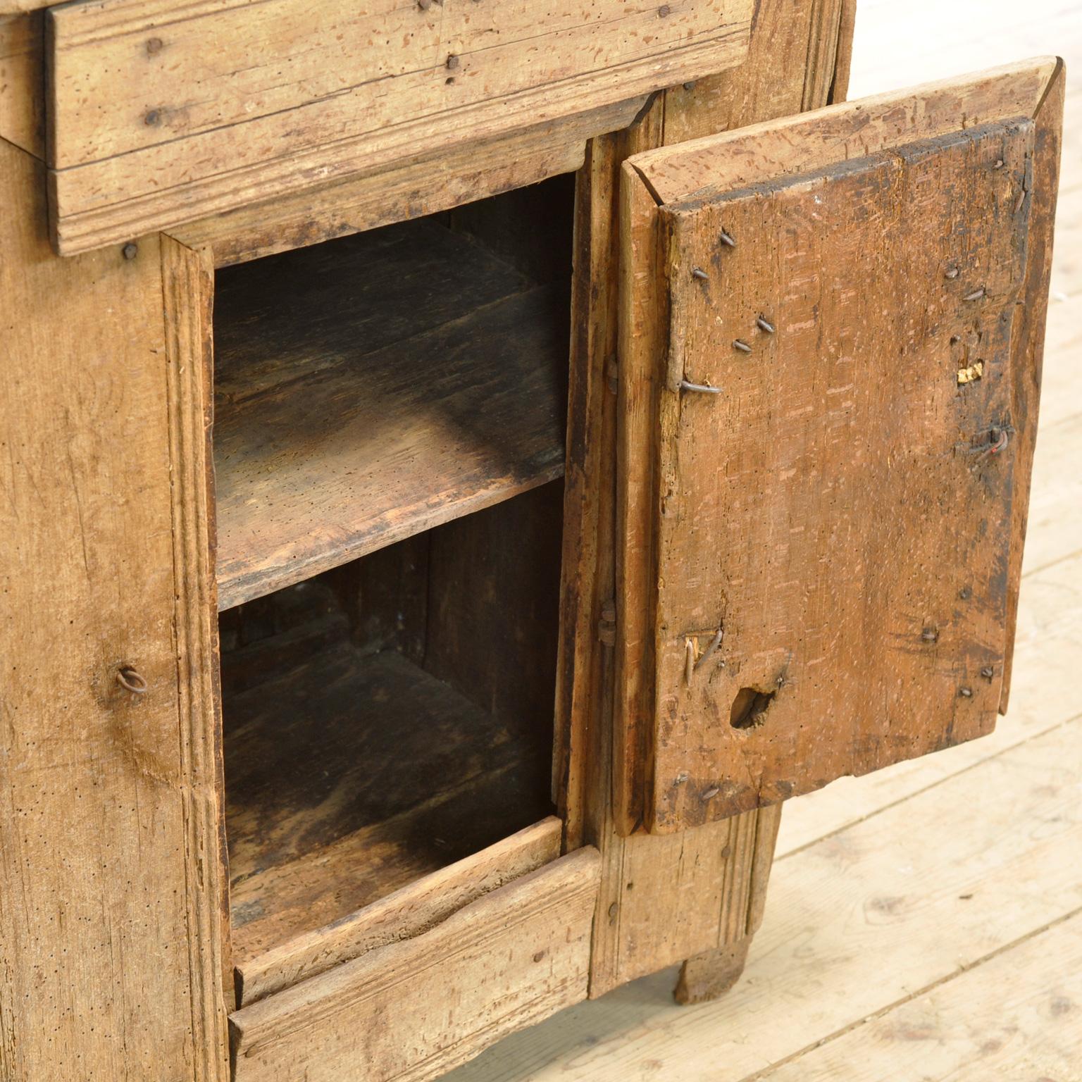 Mid-19th Century wabi sabi cabinet, 1850’s For Sale
