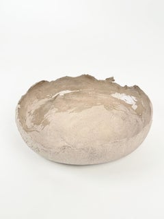 Wabi-Sabi Ceramic Vessel, Digitally Verified, Handcrafted in Solar Studio