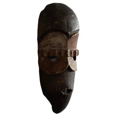 Wabi Sabi decor, African Mask, Congo, Later Part of the 20th Century 