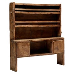 Wabi Sabi Folk Art Dresser, France, Early 19th Century