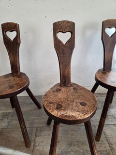 Wabi Sabi Handcrafted Wooden Stools