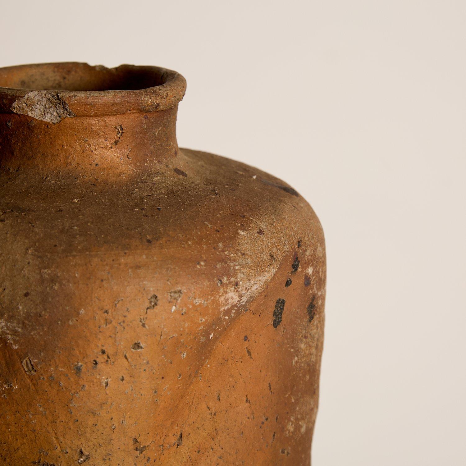 Jarrón de gres japonés Wabi Sabi, Kasama, años 60 en Bueno estado para la venta en London, England
