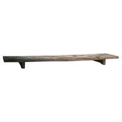 wabi sabi long low table, primitive coffee table - Japanese antique furniture