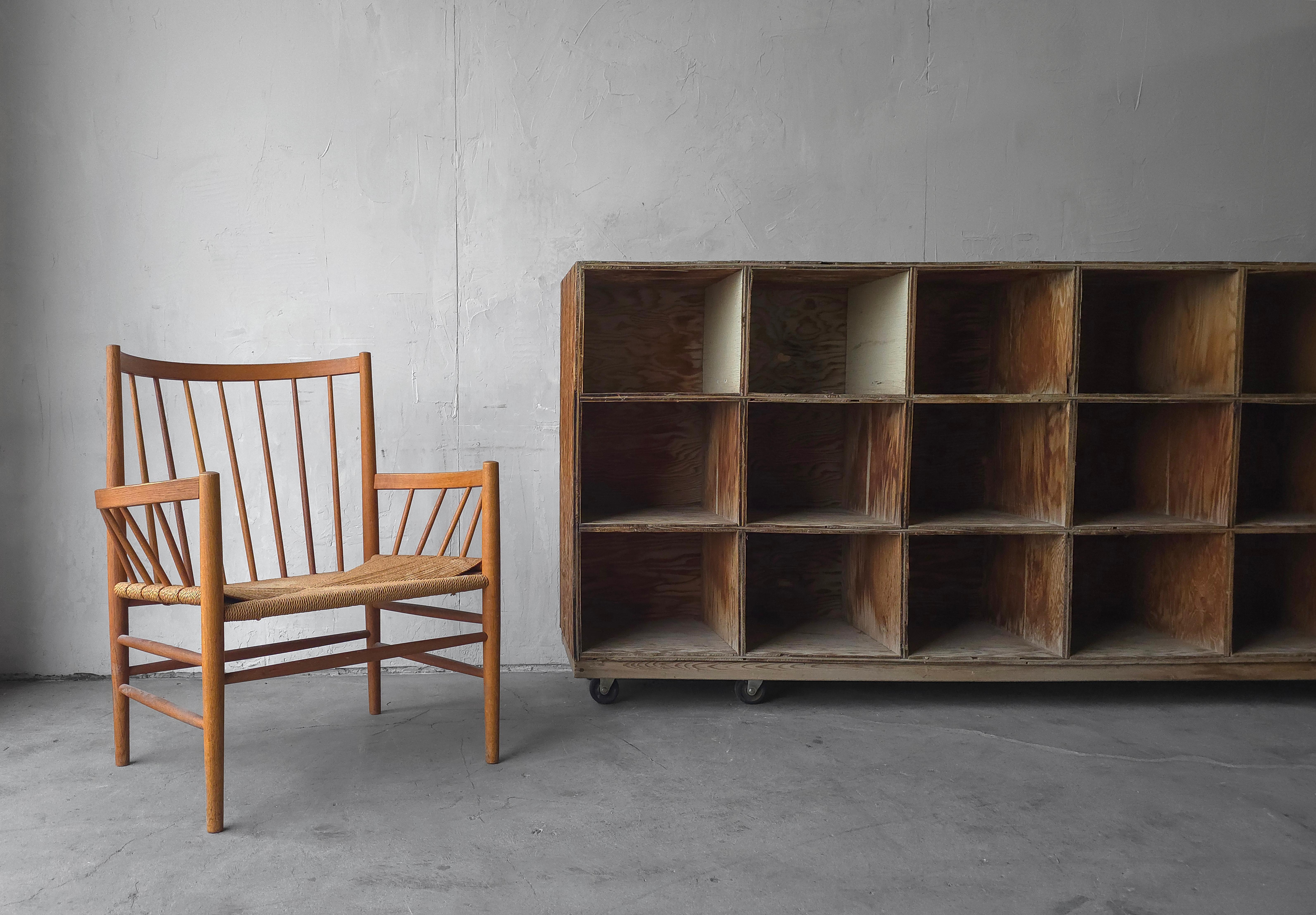 Wabi Sabi Armario Taller Vintage 18 Cubículos Industrial en venta