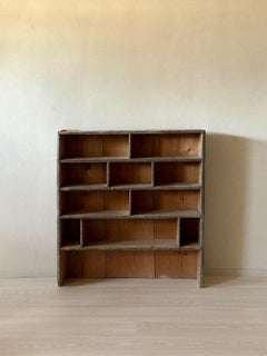 Wabi Sabi Primitive Bookshelf, 1800s, Scandinavia