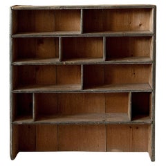 Primitive Case Pieces and Storage Cabinets