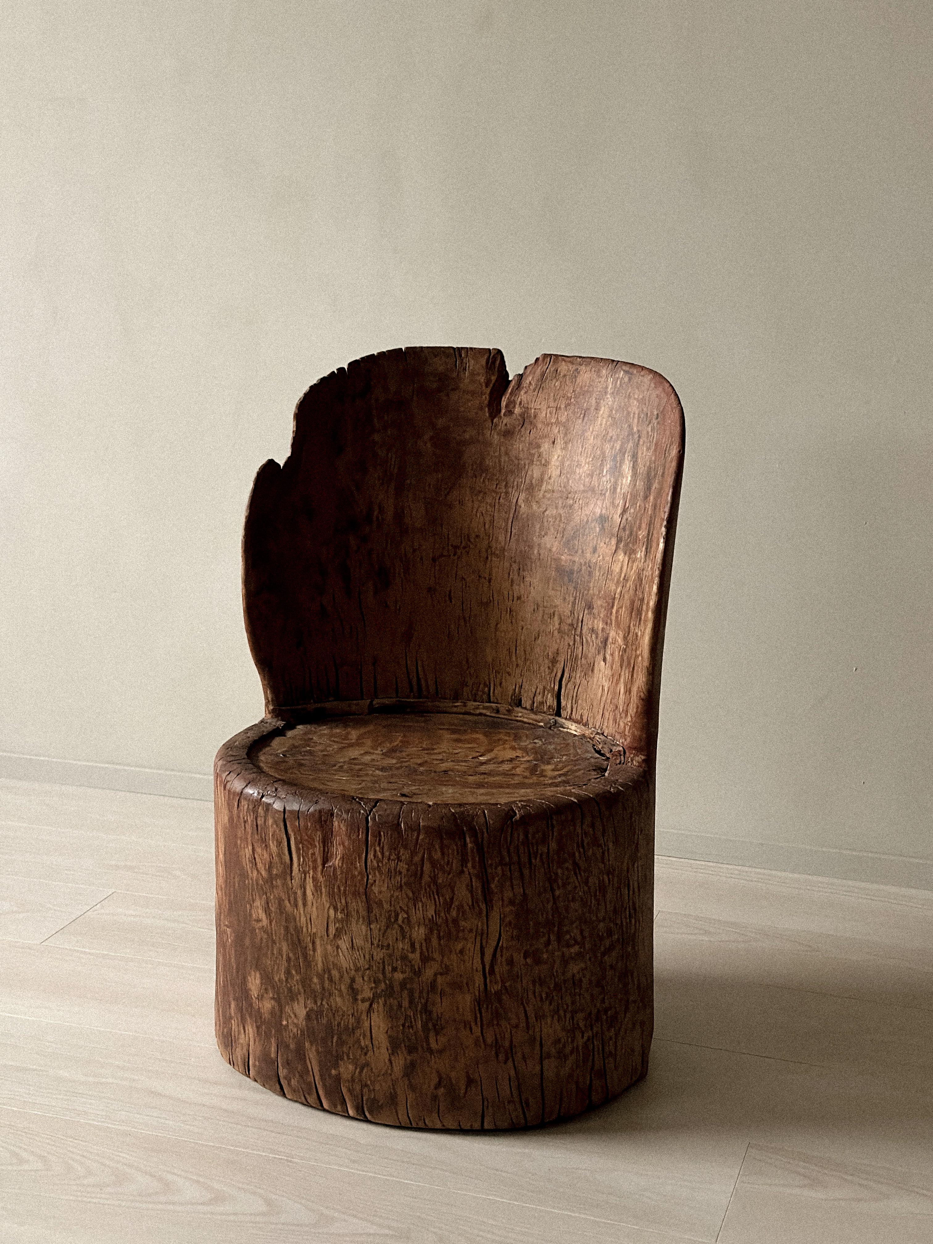 Wabi Sabi Primitiver Stuhl, Skandinavien, um 1800 (Romantik) im Angebot