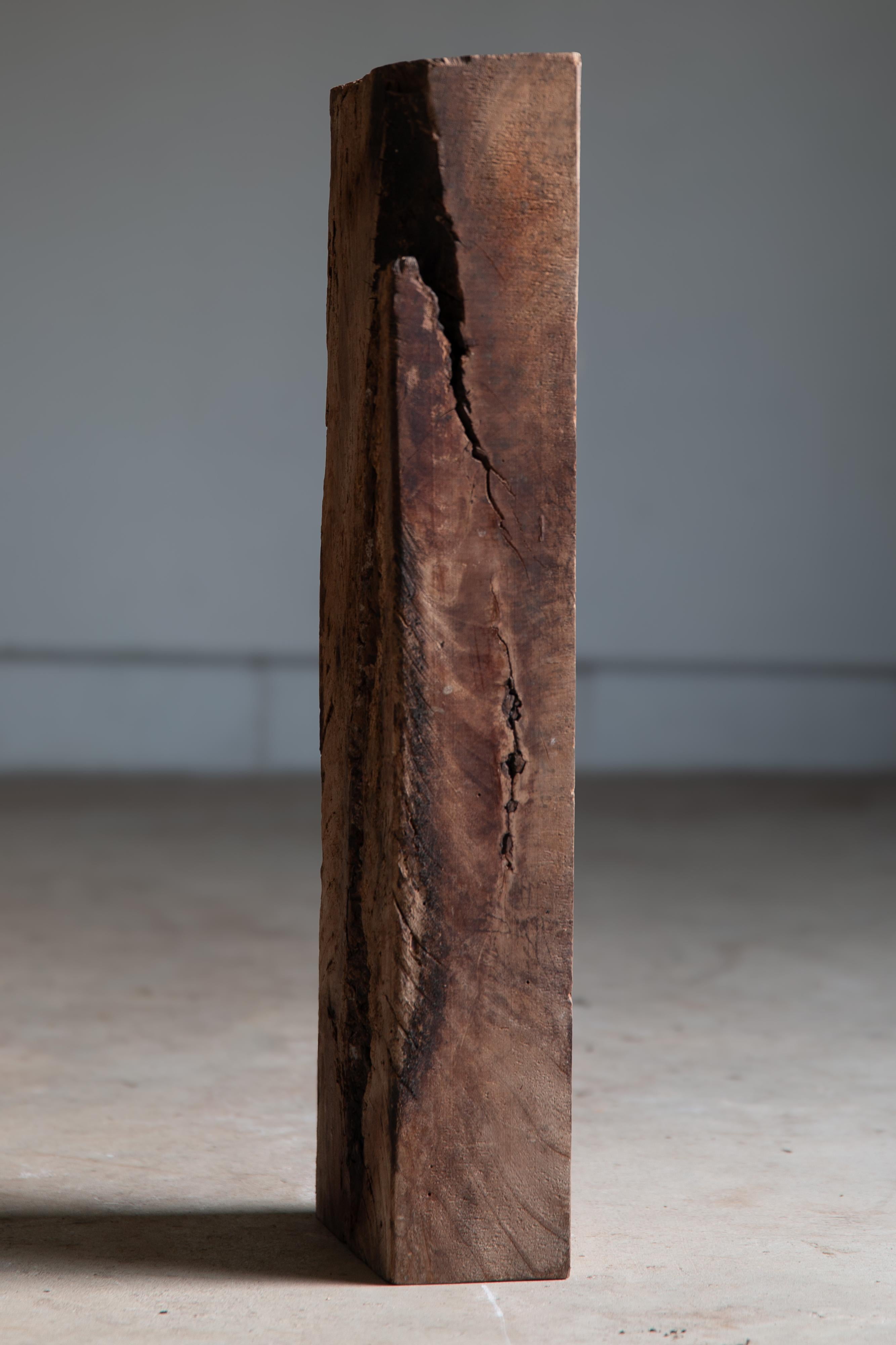scultura in legno giapponese rustica wabi sabi, espositore astratto Dai, bonsai in vendita 3