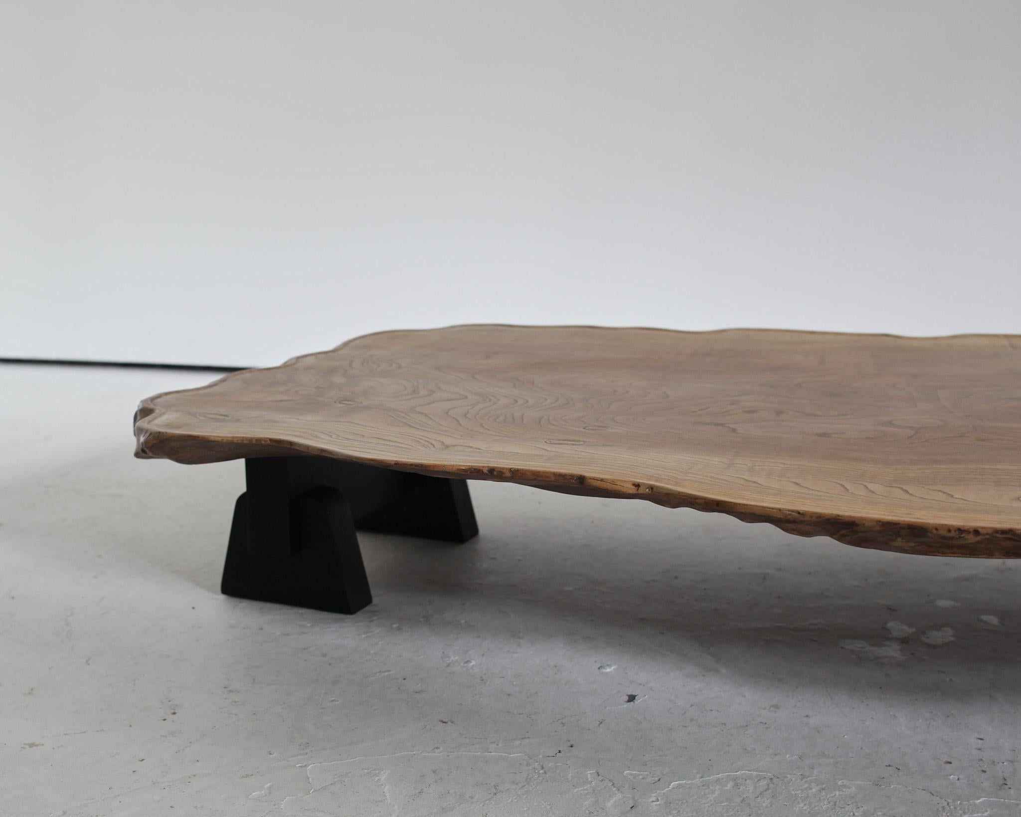 Wood Wabi Sabi Primitive Naturalistic Japanese Low Table